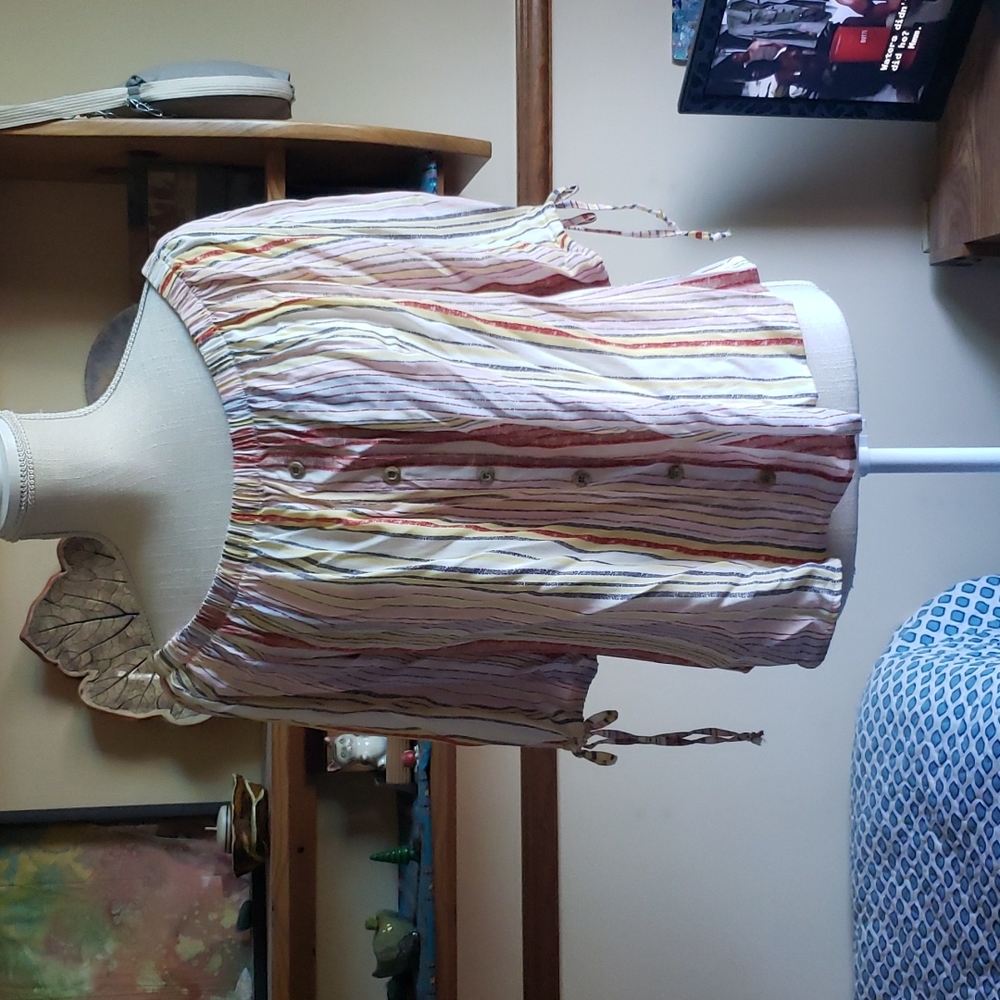 Rue21 stripped blouse size med